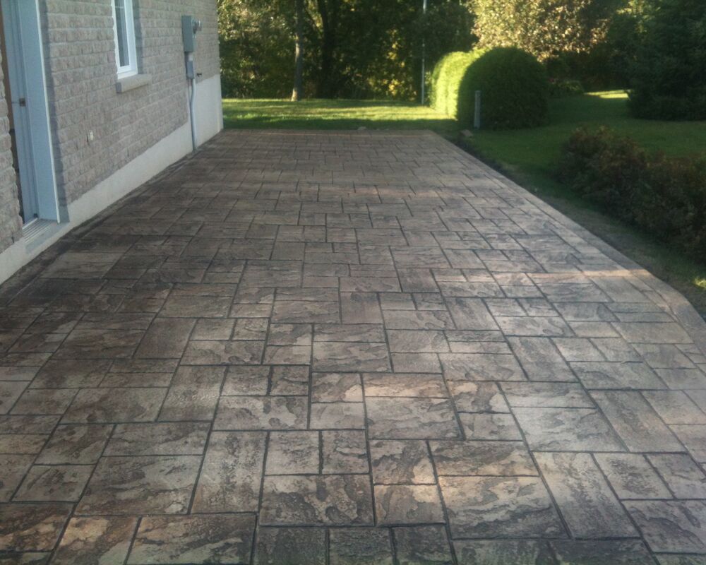 Projet Cour Arrière - Finition Béton Design